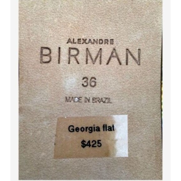 Alexandre Birman Colorful Georgia Flat Sandals Sz 6 EU36 Beach Resort Boho Braid - Picture 7 of 7